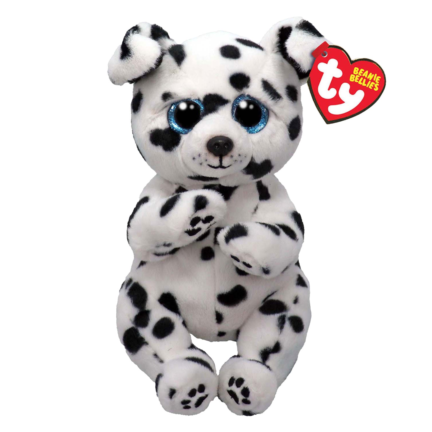 Ty Beanie Baby's Buikjes Ruige Dalmatiër, 15cm
