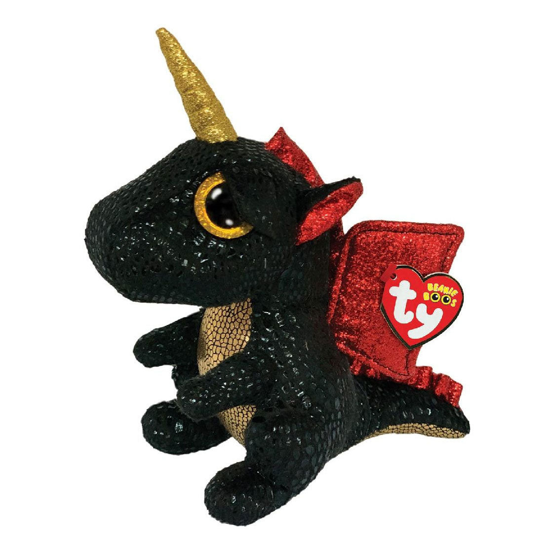 Ty Beanie Boo's Grindal draak, 15 cm