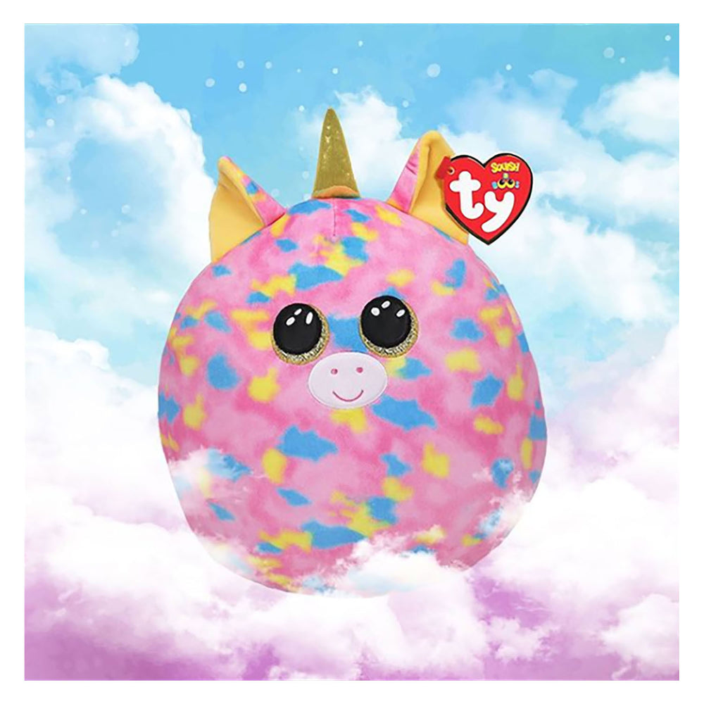 Ty beanie ty squish a boo fantasia eenhoorn, 20 cm