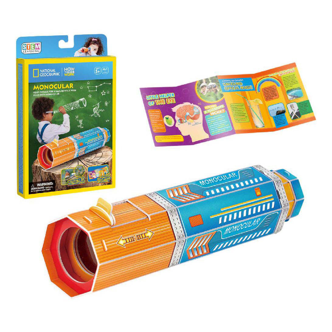 Cubic fun 3D puzzel National Geographic Stem Monoculair