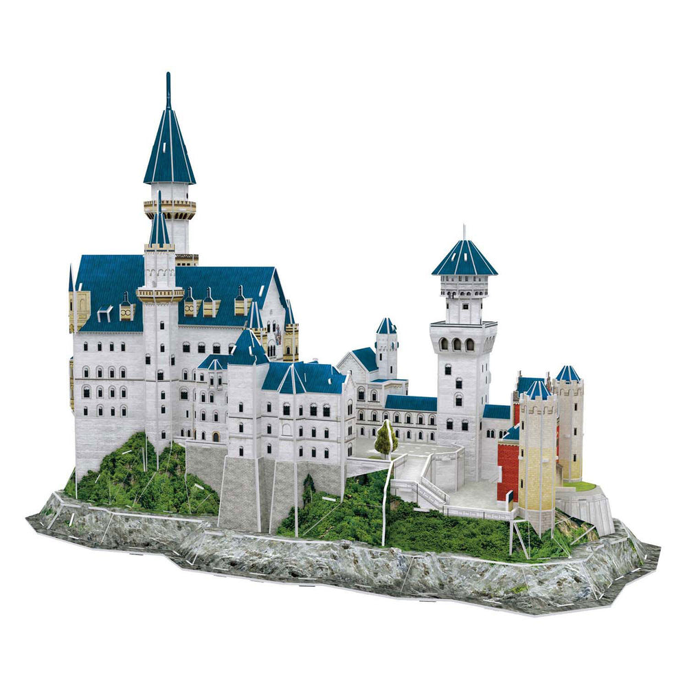 Kubieke leuke 3D-puzzel van National Geographic: Kasteel Neuschwanstein