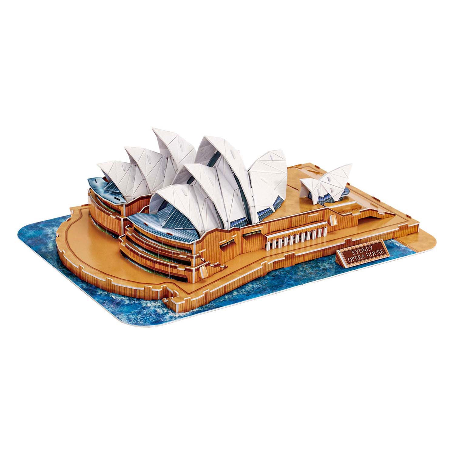 Kubieke leuke 3D-puzzel National Geographic Opera House Sydney