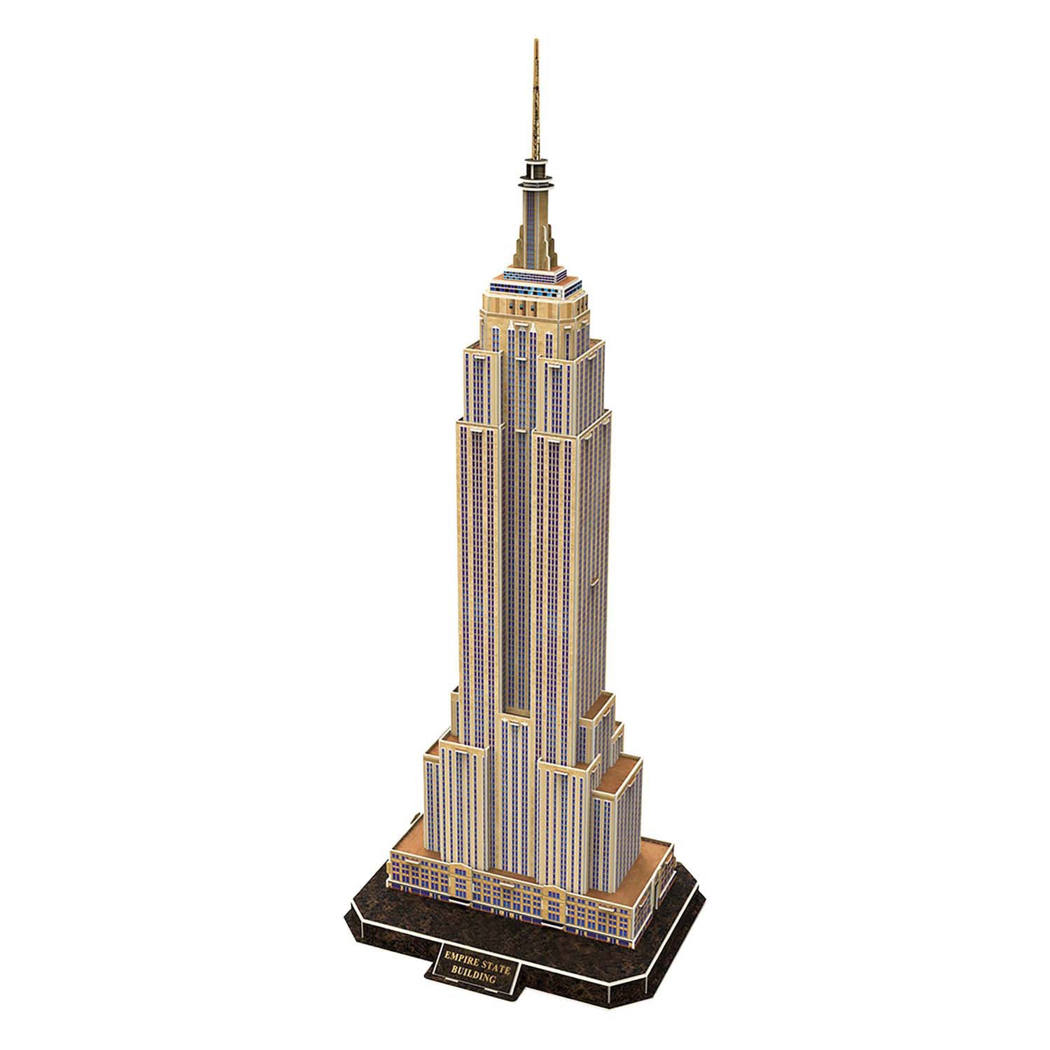 Kubieke leuke 3D-puzzel van National Geographic Empire State Building