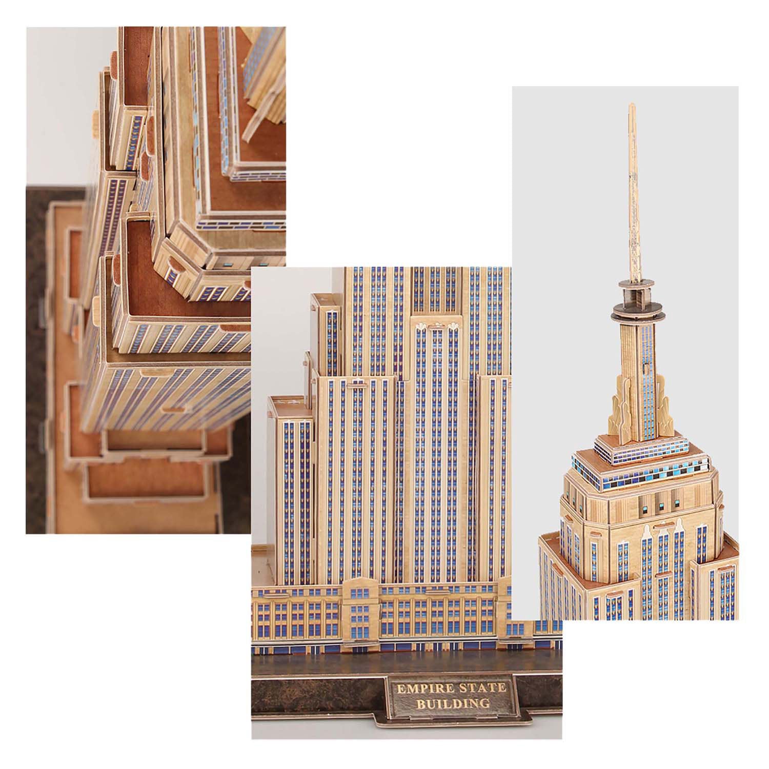 Kubieke leuke 3D-puzzel van National Geographic Empire State Building