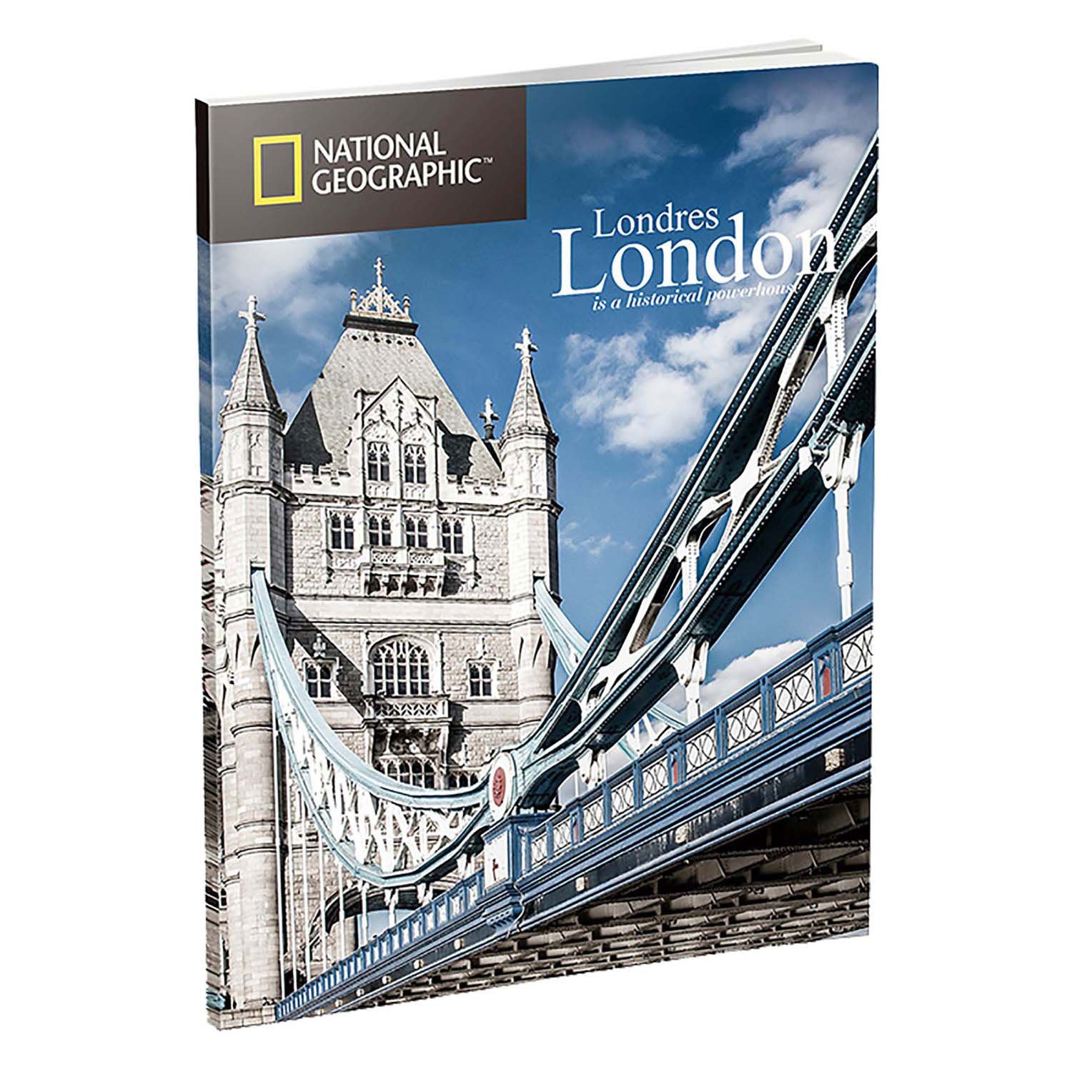 Kubieke leuke 3D-puzzel van National Geographic Tower Bridge