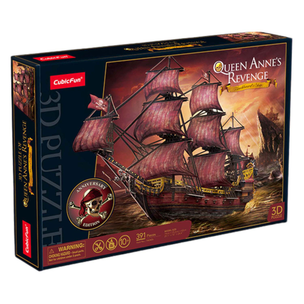 Kubieke leuke 3D-puzzel koningin Anne wraak