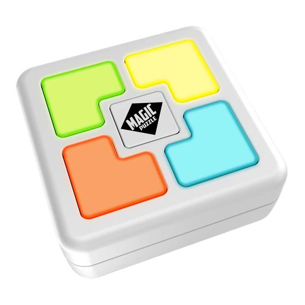 Magische puzzelmemo licht spel