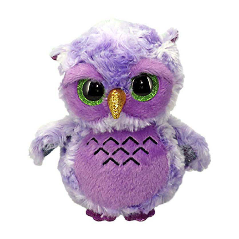 Ty beanie boo owlivia paarse uil, 15 cm