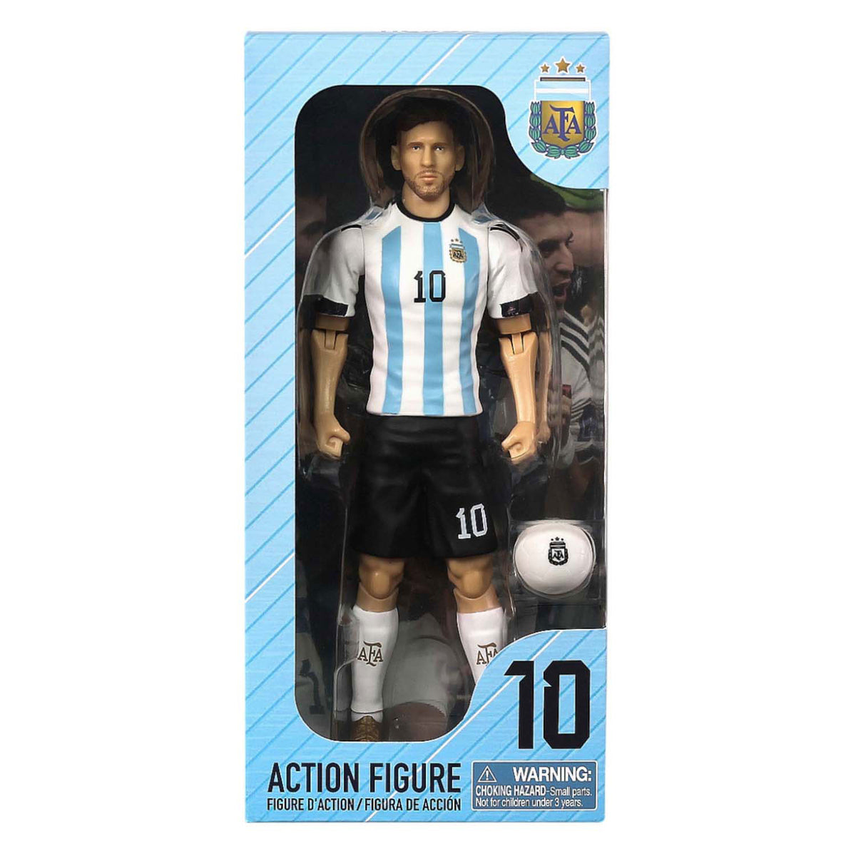 Sockers voetbalfiguur argentina lionel messi, 20cm