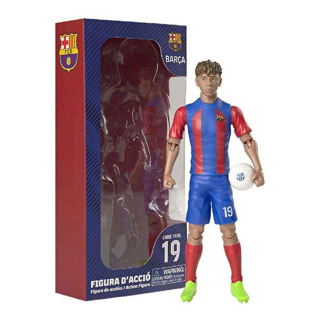 Rc voetbalfiguur fc baelona lamine yamal, 20cm