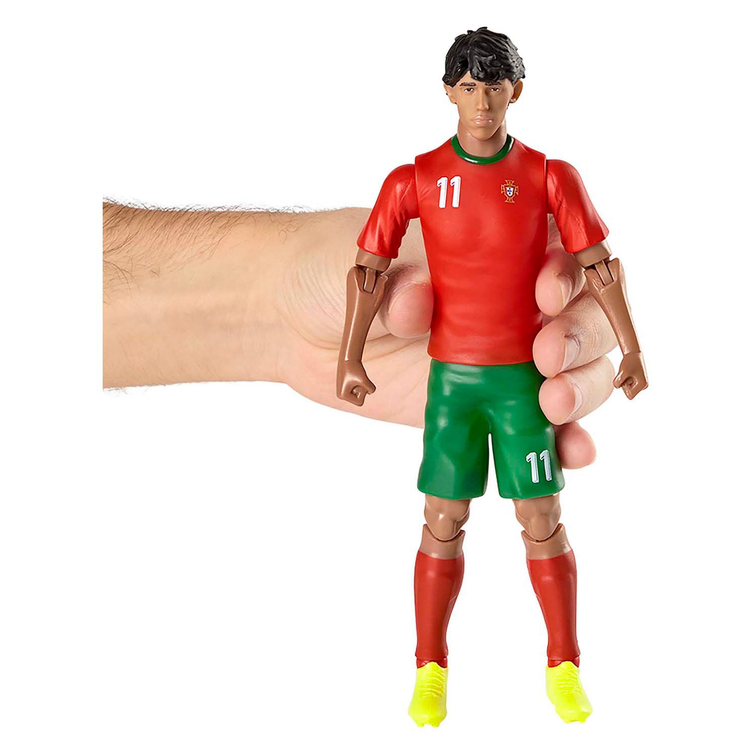Voetbalfiguur portugal joao felix, 20cm