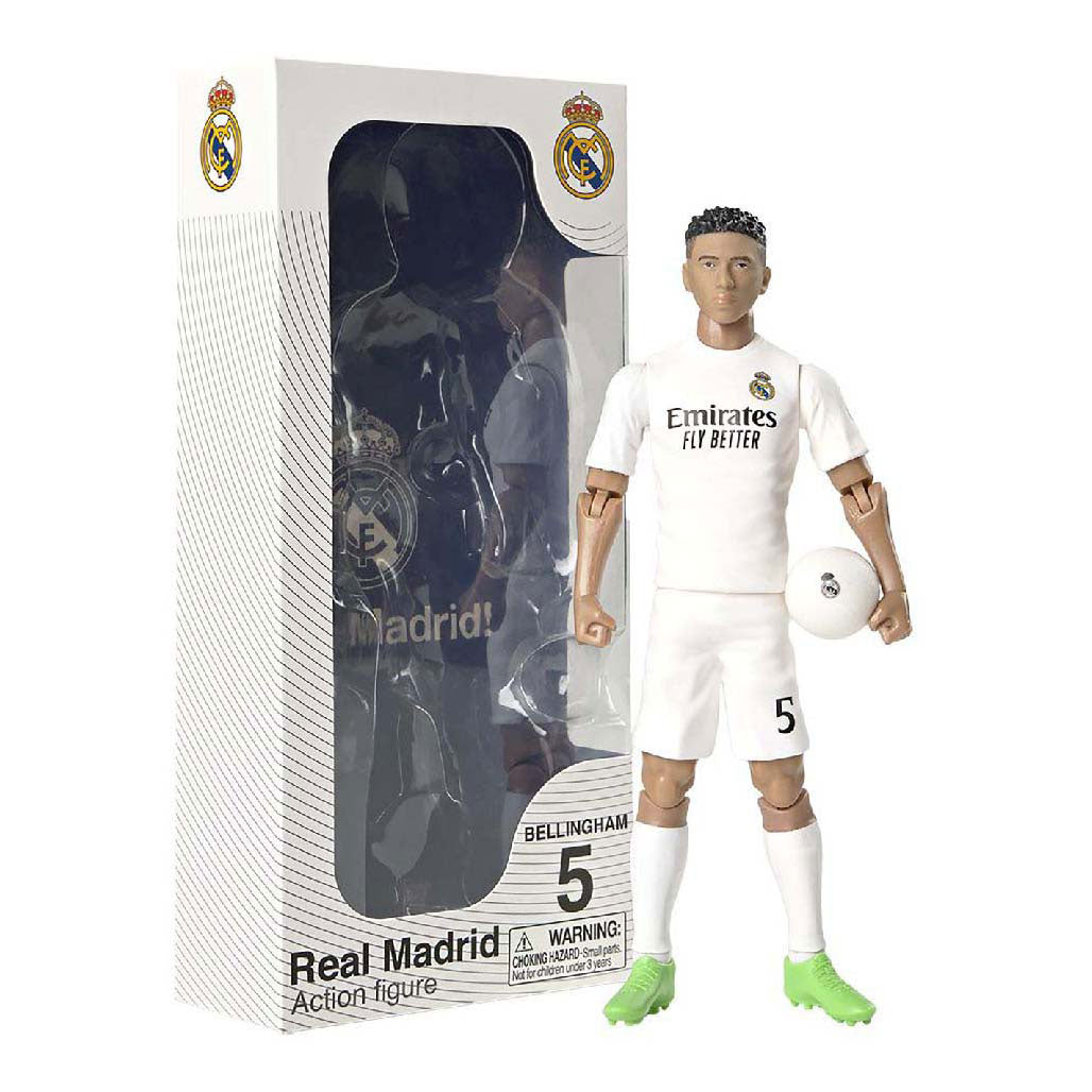 Voetbalfiguur echte madrid jude bellingham, 20cm