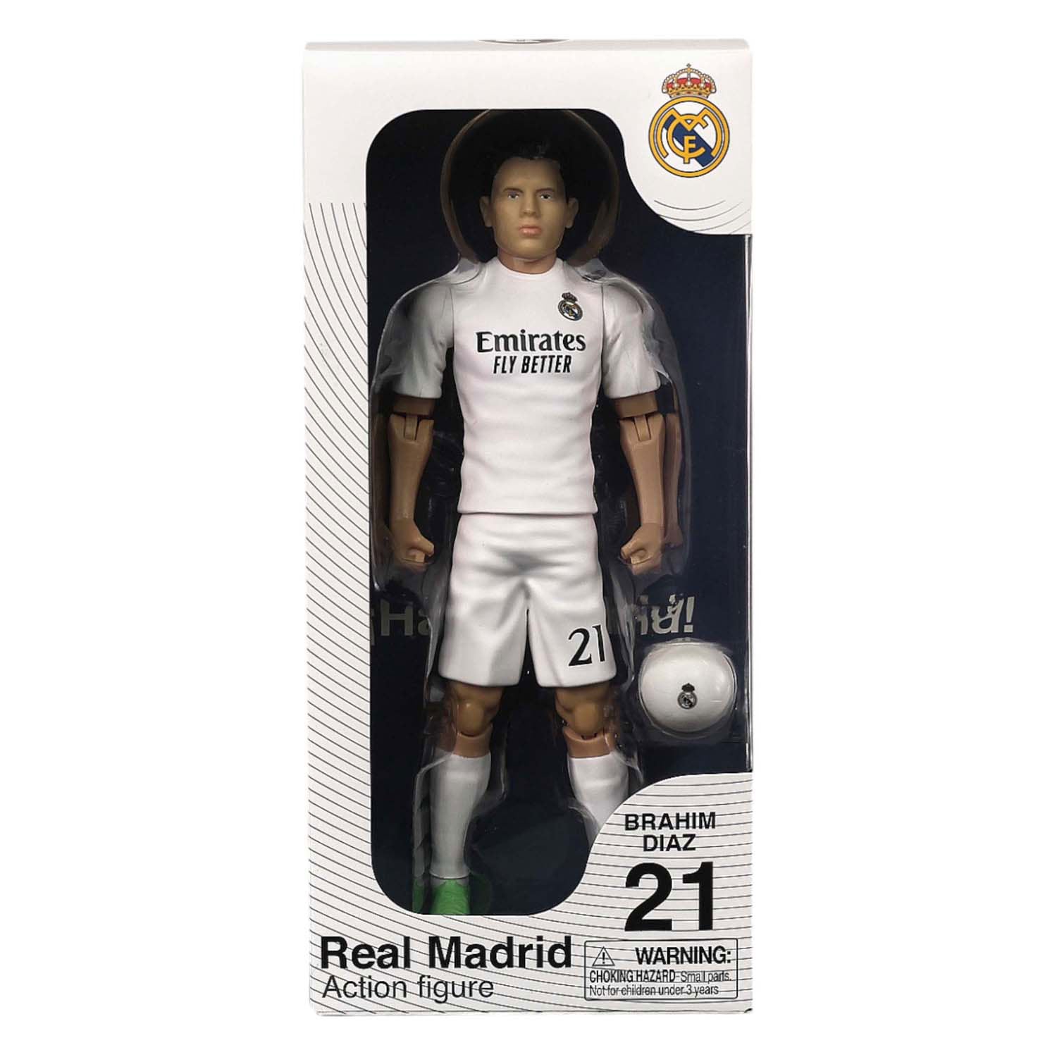 Voetbalfiguur echte madrid brahim diaz, 20cm