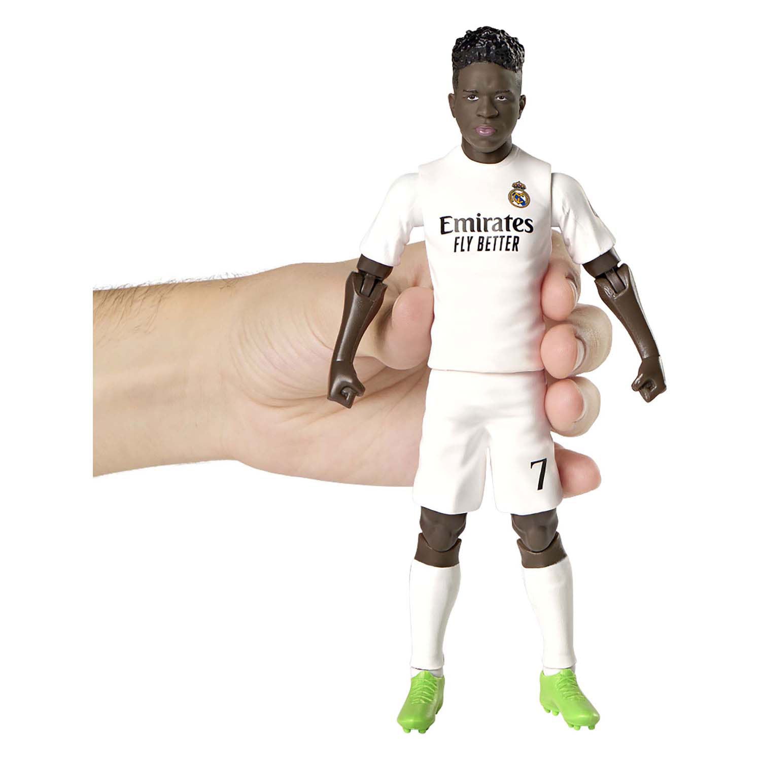 Voetbalfiguur real madrid vinicius junior, 20cm