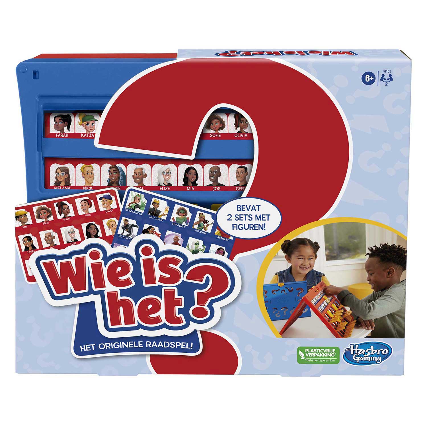 Hasbro gaming wie is het? spel - 2 spelers