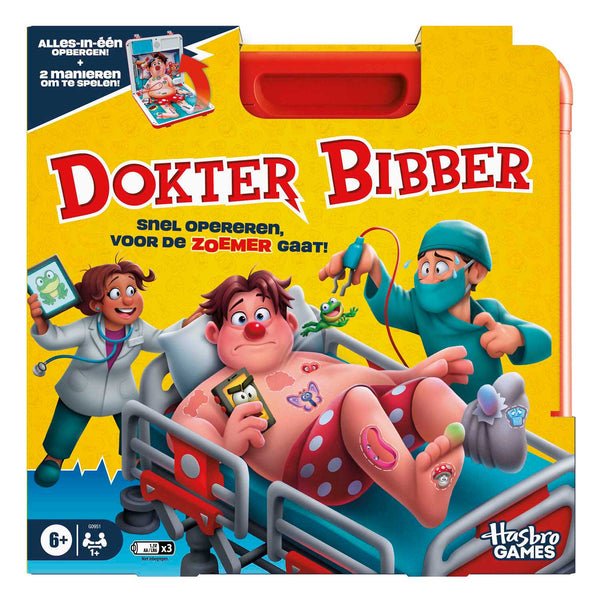 Hasbro dokter bibber - actiespel - nederlandstalig