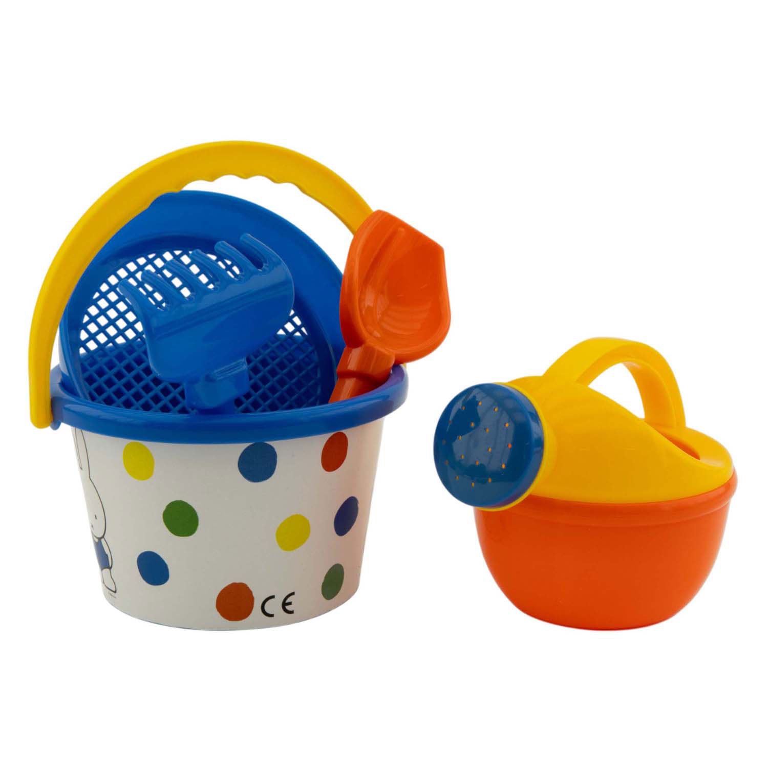 Rubo toys nijntje strandset 9,5cm - 5dlg..