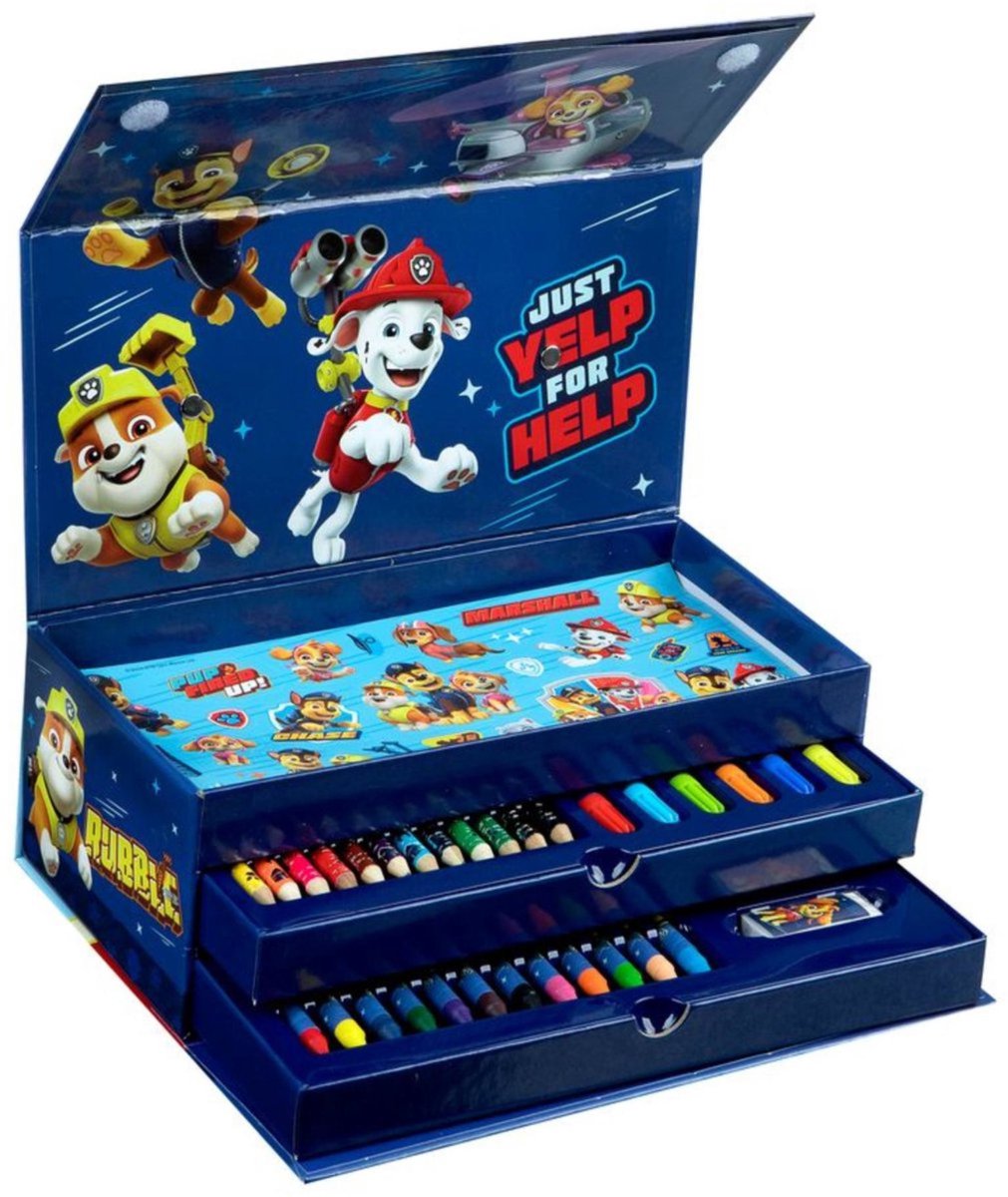 Paw patrol kleurkoffer - 44dlg..