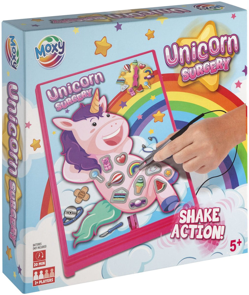 Moxy unicorn surgery spel 24,5x17,5cm