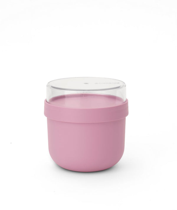 Brabantia make take yoghurt beker to go - 500 ml - lilac pink