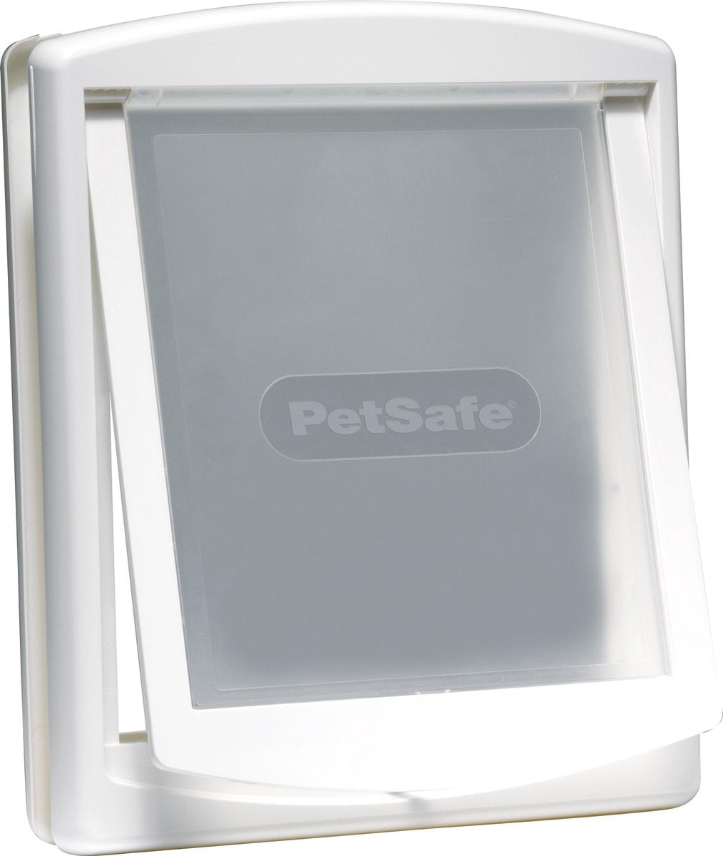 Petsafe Hondenluik groot wit transparant
