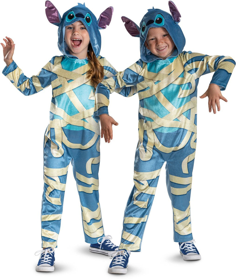 Disguise disney stitch - stitch mummy classic jurk xs (3-4 jaar)