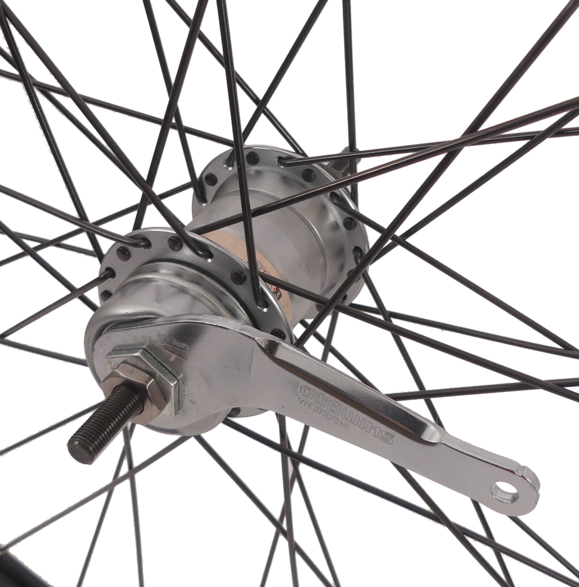 Gazelle achterwiel 28 inch - nexus 3 remnaaf - zwart