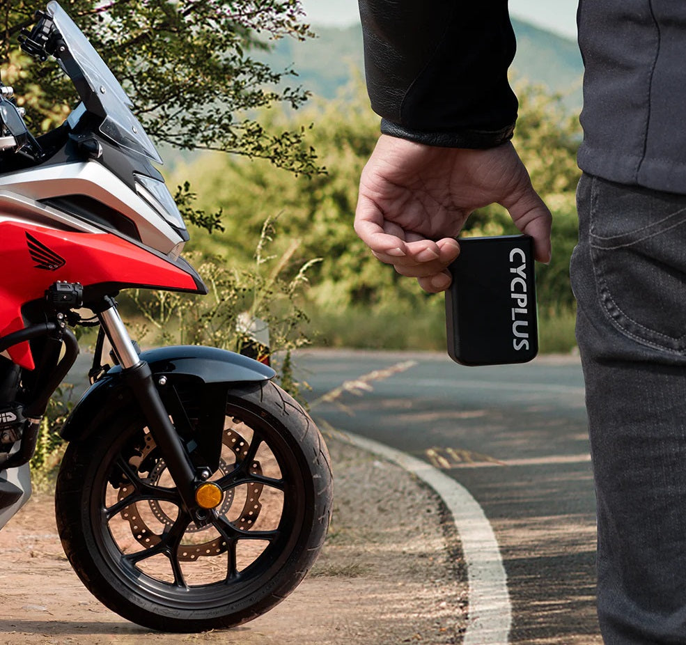 Cyclplus elektrische accupomp as2 pro max - zwart