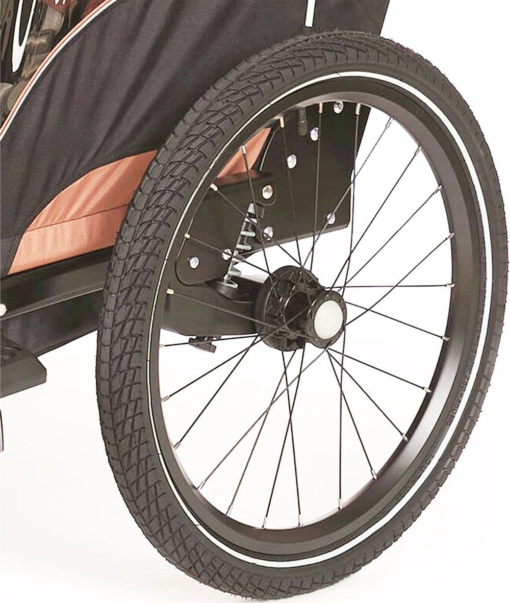 Bobike zijwiel links kinderkar