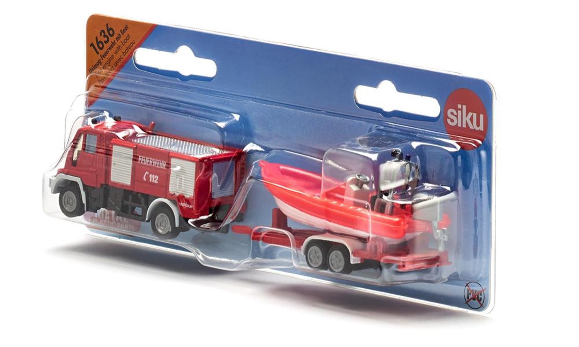 Siku 1636 unimog brandweer