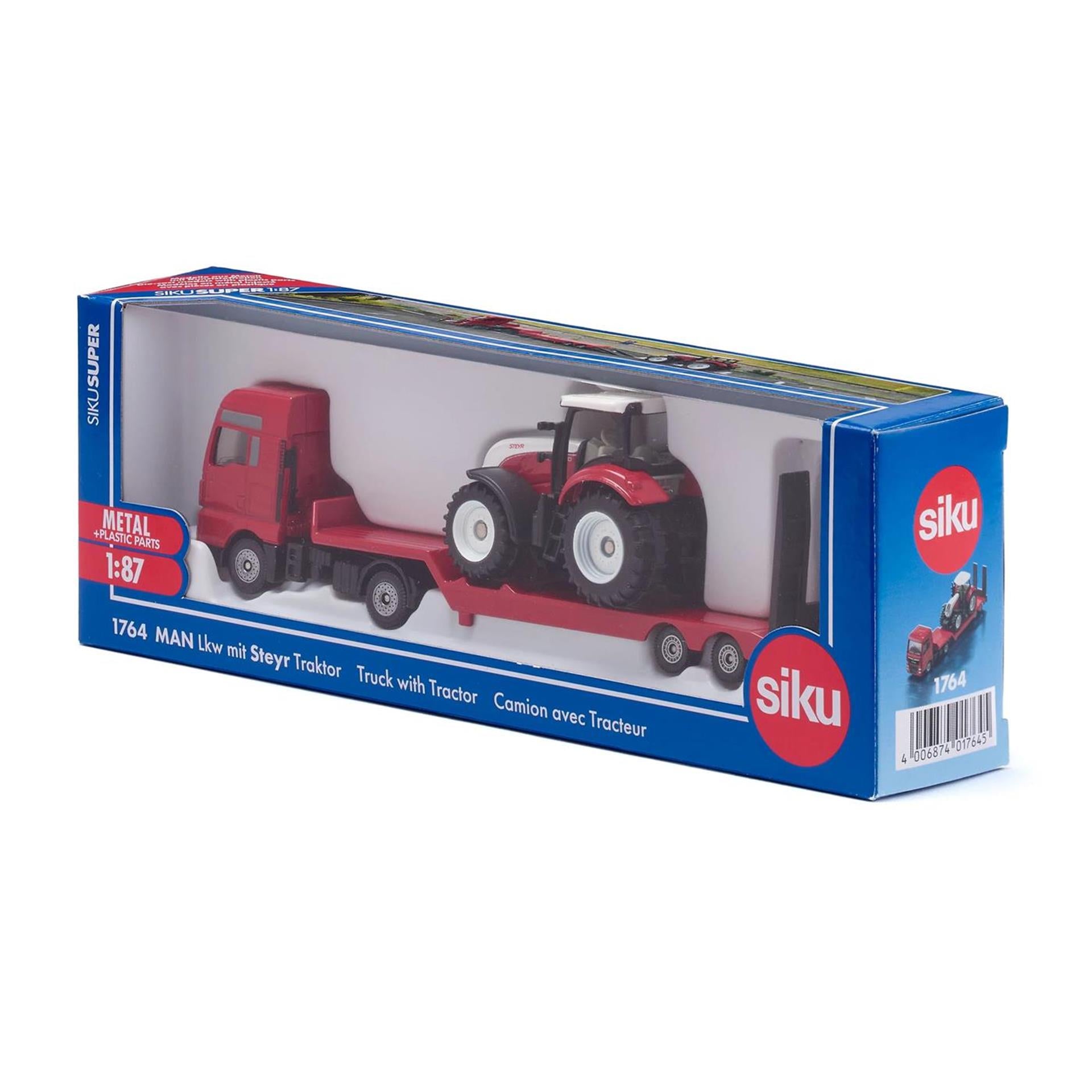 Siku man vrachtauto met tractor 1764