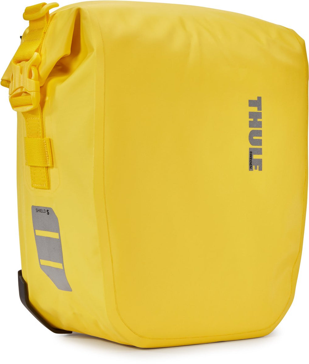 Thule shield fietstas - yellow - 13l inhoud - set van 2 stuks 26l inhoud totaal