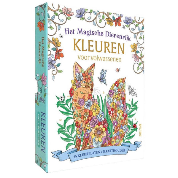 Deltas het magische dierenrijk - kleuren voor volwassenen