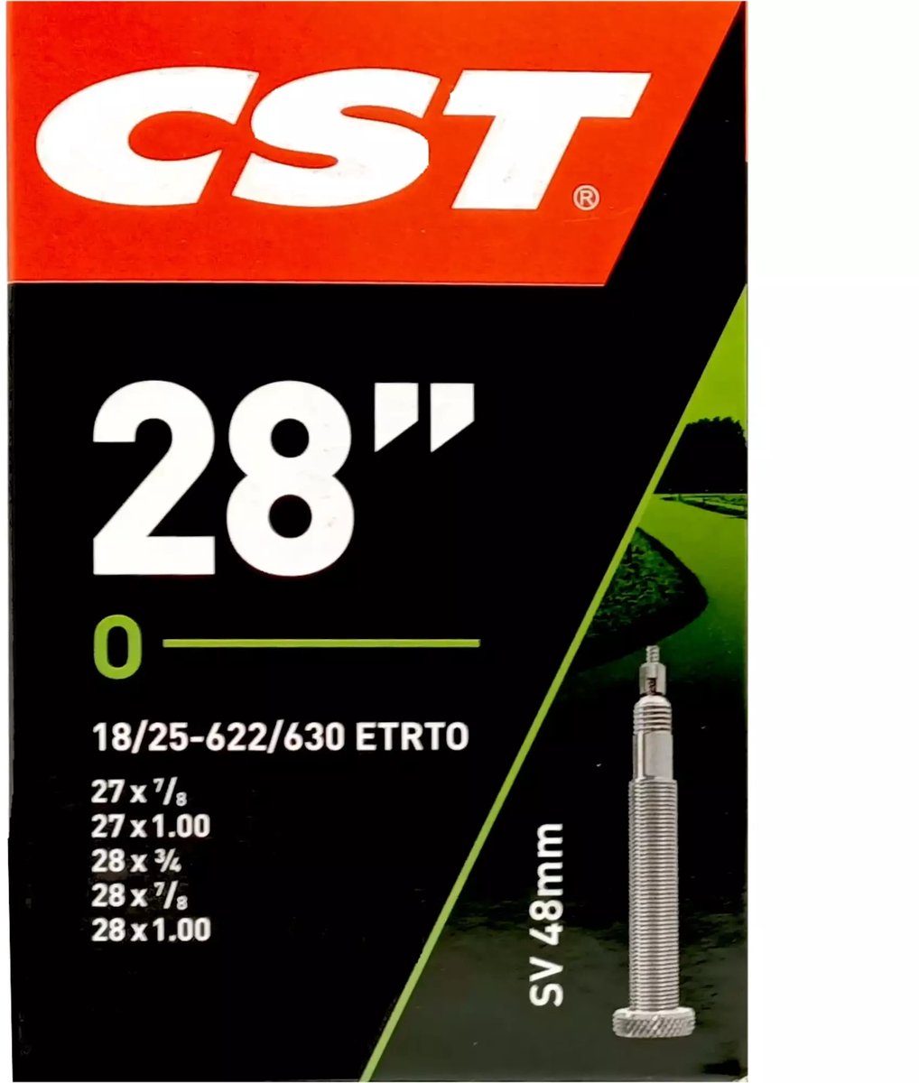 Cst Binnenband sv15 race 28 inch 18 25-622 sv 48 mm 071504