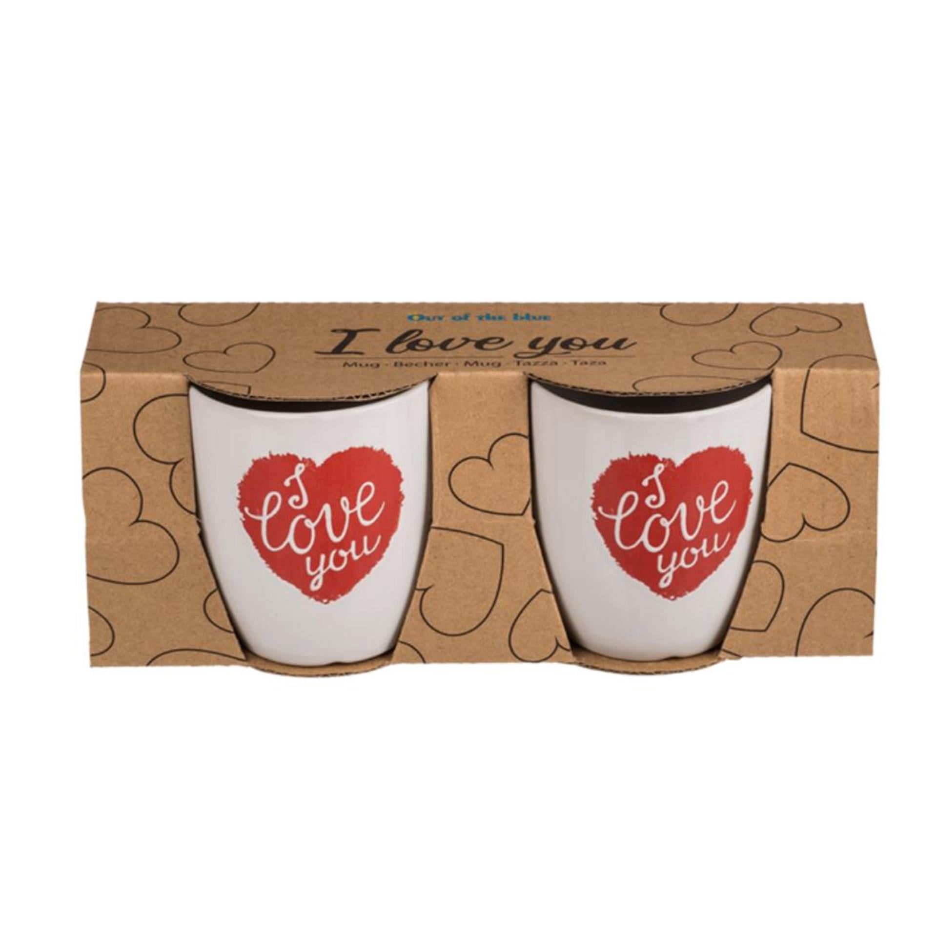Out of the blue senseomokje i love you set a 2 stuks