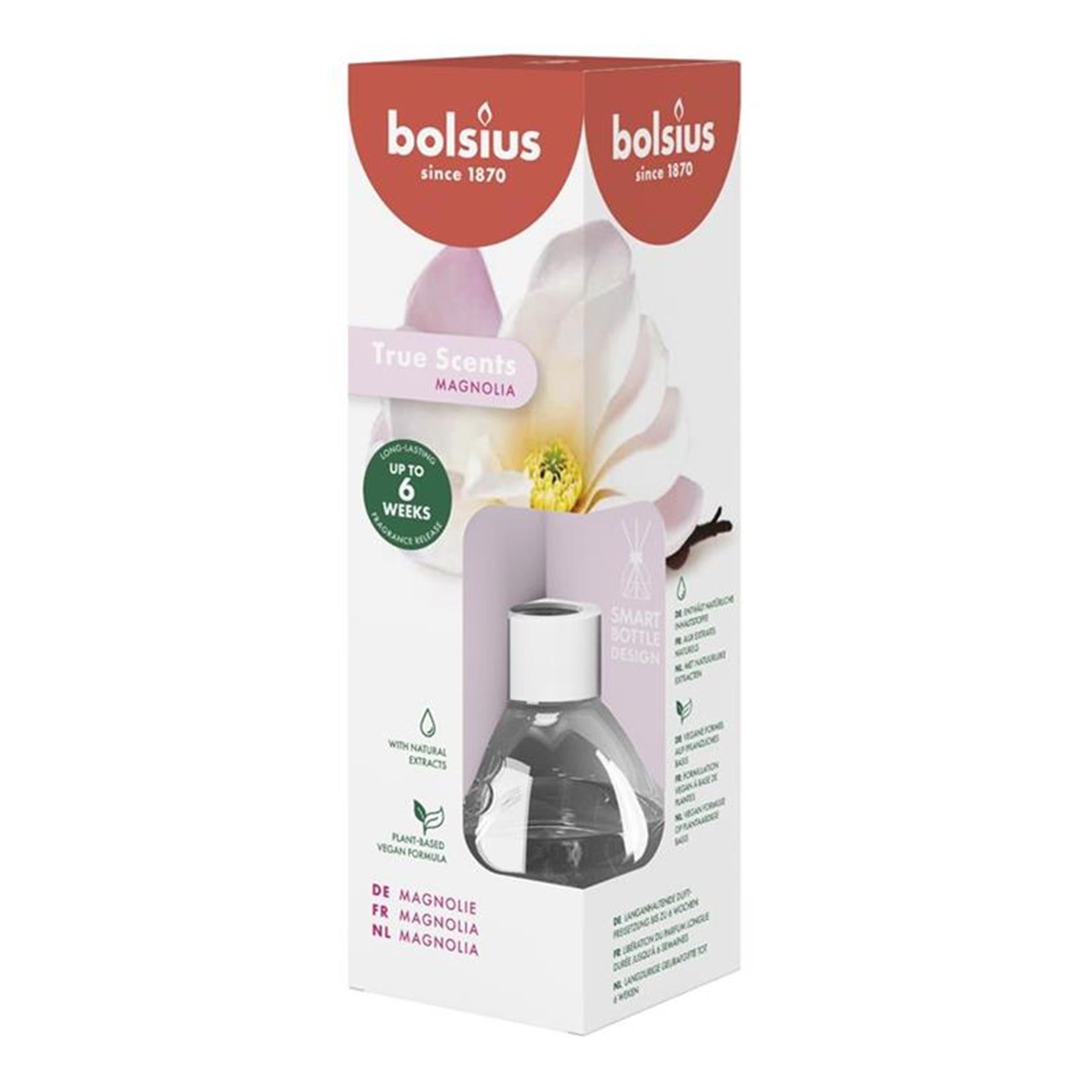 Bolsius geurstokjes 60ml magnolia