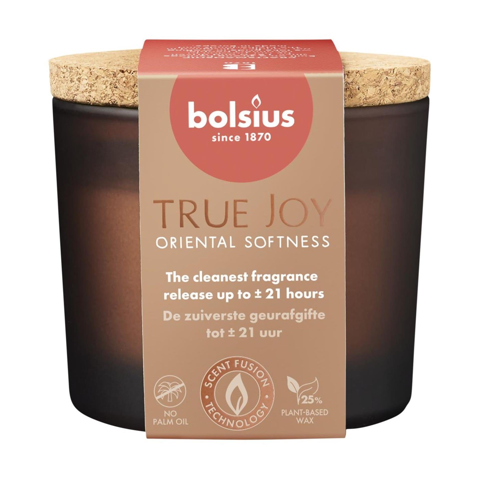 Geurglas met kurk 66 83 ware vreugde oosterse zachtheid 