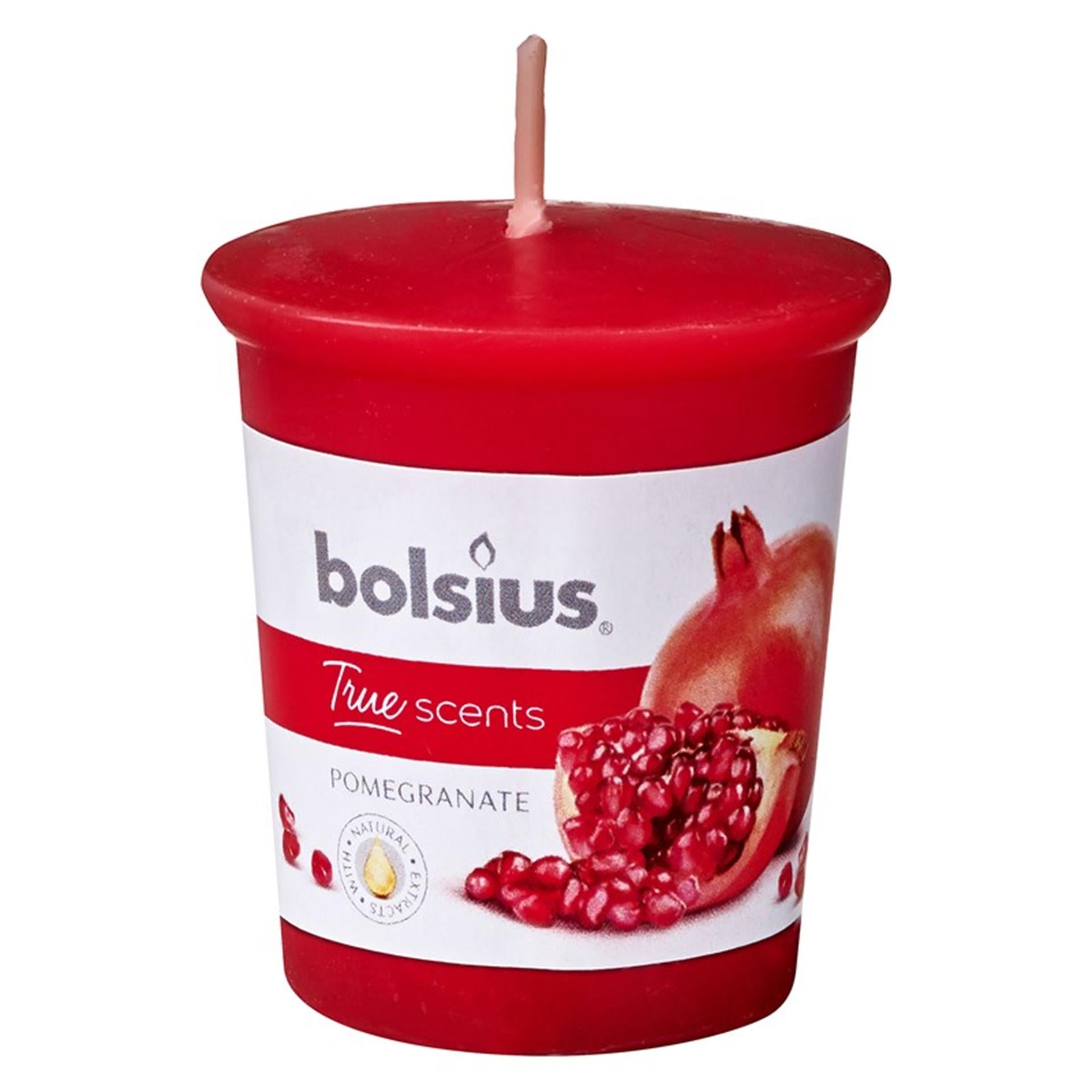 Bolsius votive 53 45 rond pomegranate 12