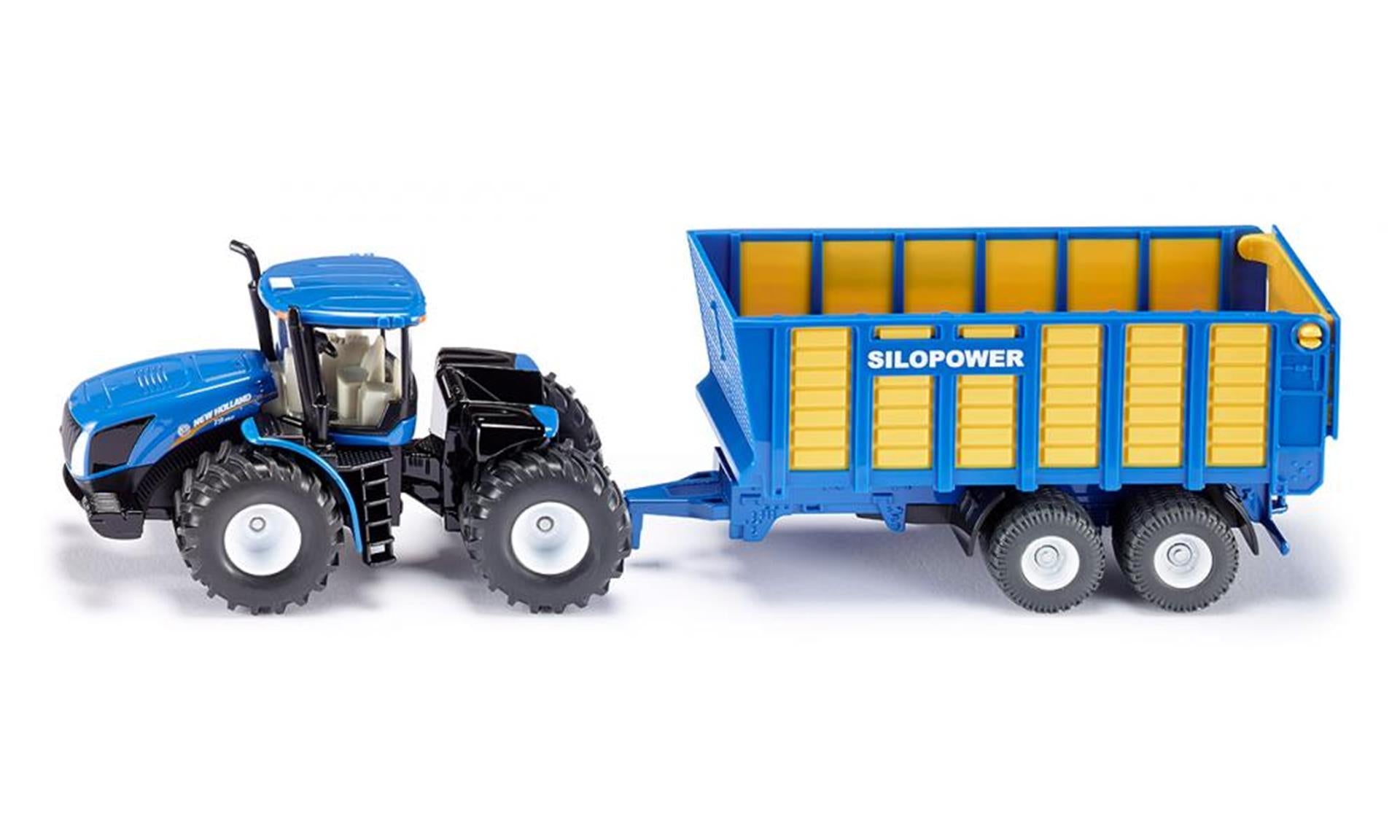 Siku 1947 new holland met silagewagen