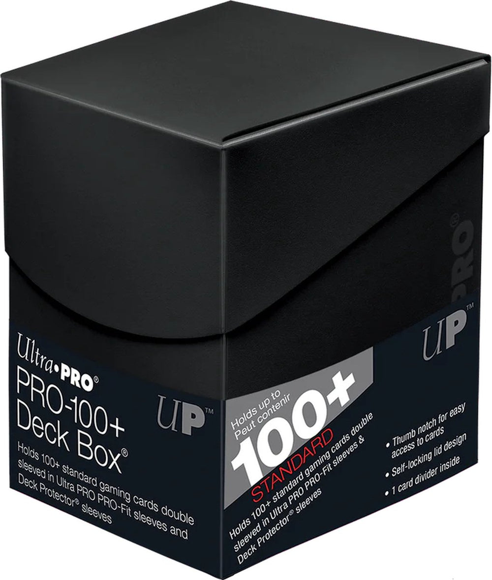 Ultrapro ultra pro - eclipse pro 100+ deck box - zwart