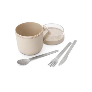 Brabantia make en take soepbeker soft beige | 2 stuks