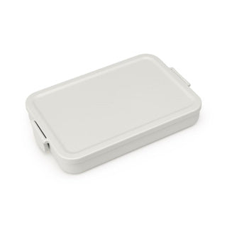 Brabantia lunchbox make take plat lichtgrijs | 2 stuks