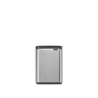 Brabantia afvalemmer, 4l - mat staal vingerafdrukbestendig