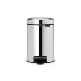 Brabantia pedaalemmer newicon 3l briljant staal