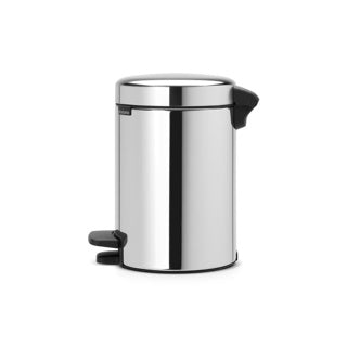 Brabantia pedaalemmer newicon 3l briljant staal