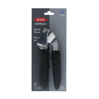Oxo softworks roestvrijstalen knoflookpers