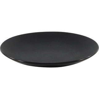 Bord 21cm mat zwart | 6 stuks