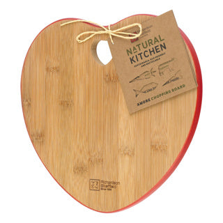 Bamboe snijplank amore 23x24,5x1,1 cm