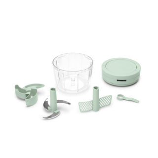 Brabantia tasty+ handmatige hakmolen - 600 ml - jade green