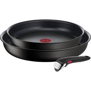 Tefal volumeset 3-delig ( 24 28cm + handgreep)
